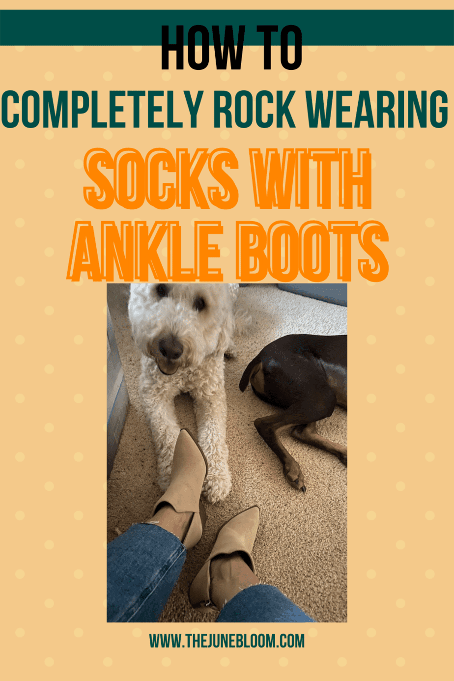how to wear socks with ankle boots