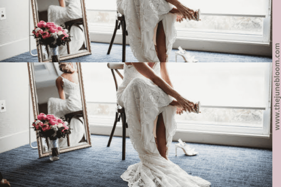 What shoes to wear with a white lace dress