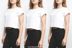 how to wear a crop top without showing stomach