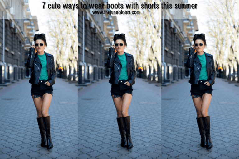 how to wear boots with shorts